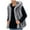 Dark Gray, variant on Mink Coats for Men Hooded Collar Sleeveless Jacket Fashion Colorblock Fuzzy Warm Midweight Winter Outdoor Snow Coat Gray M