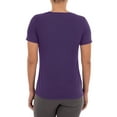 thumbnail image 2 of Athletic Works Womens Core Active Short Sleeve V-Neck T-Shirt, 2 of 2