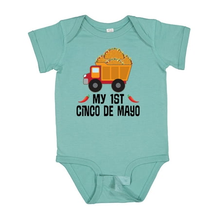 

Inktastic First Cinco De Mayo Taco Gift Baby Boy or Baby Girl Bodysuit