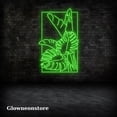 thumbnail image 3 of Glowneon Monstera Leaf Banana Plant Neon Sign, Monstera Leaf Led Light, Plant Neon Sign, 3 of 4