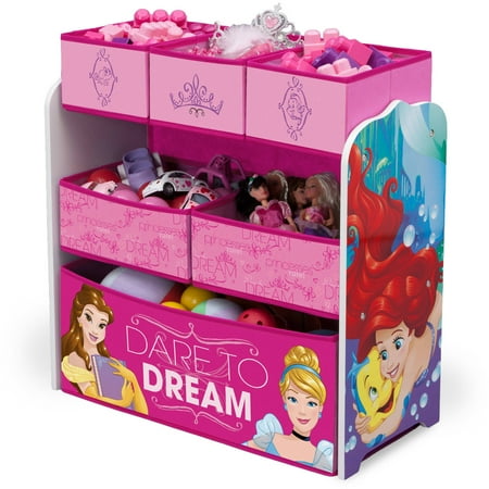 frozen 2 multi bin toy organizer