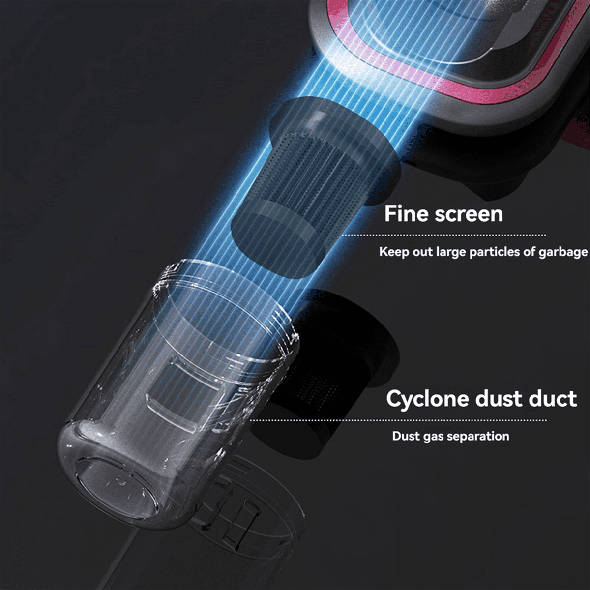Vacuum Cleaner Mite Removal Wireless Portable Instrument Handheld Vacuum Mite Eliminator Dust-Collecter Cleaning Machine