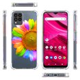 thumbnail image 6 of CoverON Phone Design For TMobile REVVL 6 Pro 5G/ T-Mobile REVVL 6x Pro 5G Case, Clear Flexible Soft Rubber Slim TPU Cover, SunFlower, 6 of 8