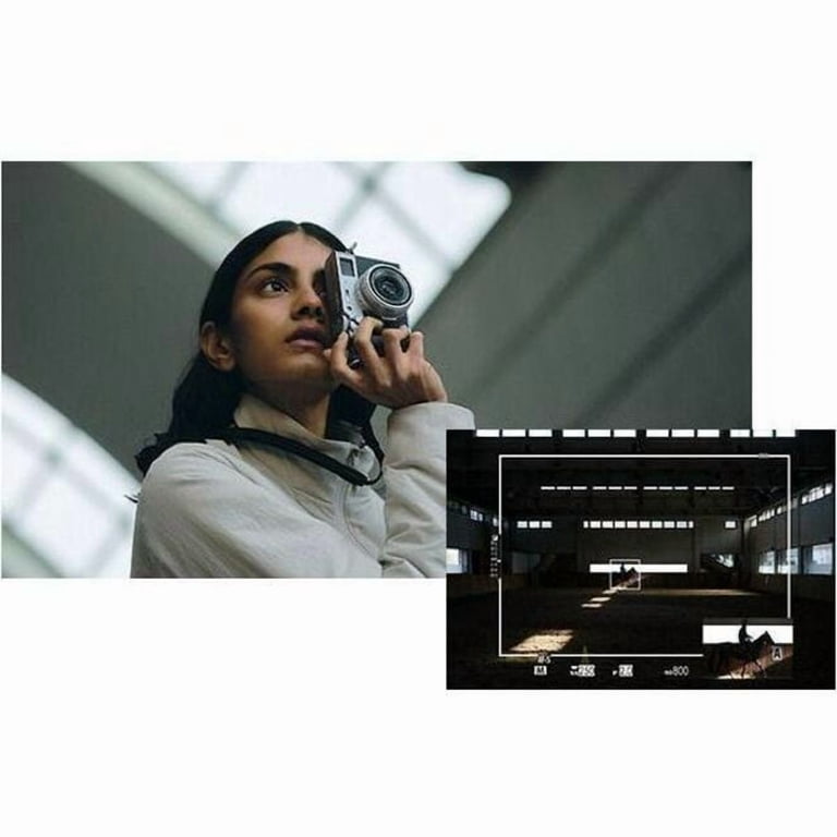 Fujifilm X100VI 40 Megapixel Compact Camera, Silver with Tactile