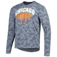 thumbnail image 2 of Men's MSX by Michael Strahan Navy Chicago Bears Performance Camo Long Sleeve T-Shirt, 2 of 3