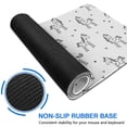 thumbnail image 6 of Long Mouse Pads for Desk,Black and White Unicorn Desk Mats on Top Of Desks, Desk Mouse Pad Extra Large with 3mm Non-Slip Base and Stitched Edge for Gaming,Office,Work,Home 31.5"x15.7", 6 of 6