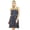 Navy Blue, variant on Bimba Women Short Shift Dress Halet Neck Casual Chic Summer Wear