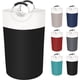 thumbnail image 1 of Cesto para ropa sucia, cestos de ropa sucia plegables, cesto para ropa sucia, resistente al agua con asas de aluminio protegidas con espuma para dormitorio universitario, familia, 90 l (negro), 1 of 5