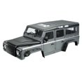 thumbnail image 2 of RC Car Body Shell Painted for shell Crawler replace D110 1/12 Scale RC Crawler Car DIY Modified Silver Gray, 2 of 9