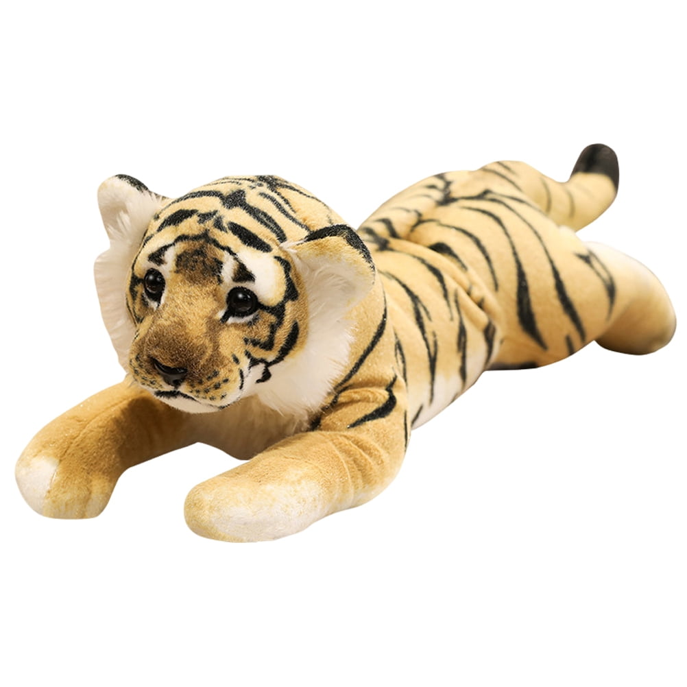 Plush Toys Simulation Lion Tiger Leopard Plush Toys Home Decor Stuffed Cute Animals Dolls Soft Real Like Pillow for Kids Boys Gift Gift Color : Tiger, Height : 39cm Plush Toys Simulation Lion Tiger Leopard Plush Toys Home Decor Stuffed Cute Animals Dolls Soft Real Like Pillow for Kids Boys Gift Gift Color : Tiger, Height : 39cm