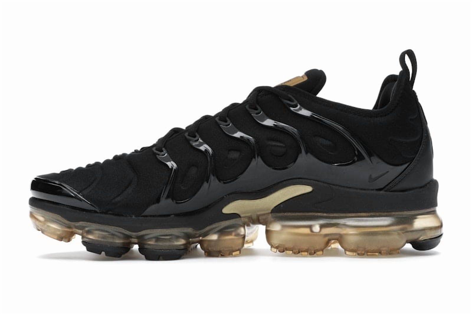 Nike Men's Air VaporMax Plus Black Metallic Gold Running Shoes, from StockX