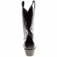 thumbnail image 3 of Botas Laredo Paris para hombre, media pantorrilla, punta redonda, piel negra, 3 of 7