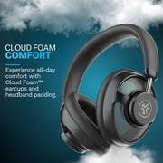 JLab JBuds Open Wireless Headphones, Cloud Foam Comfort, 24Hr Battery, Open-Ear, Black