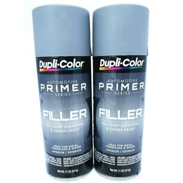 Duplicolor FP101-2 PACK Gray Filler Automotive Primer - 11 oz Aerosol Can