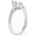 thumbnail image 5 of 0.70 CTW DEW Marquise Moissanite Two Prong Solitaire Ring in Sterling Silver, 5 of 5