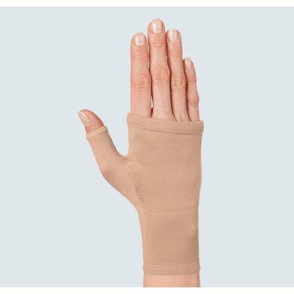 mediven Harmony Seamless 20-30 mmHg Compression Gauntlet, Sand, III-Standard