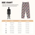 thumbnail image 3 of Fotbe Dachshund Dog Heart Pantalones de Pijama para Mujer, Pantalones de Dormir, Pantalones Pj con Cordón y Bolsillos-3X-Large, 3 of 6