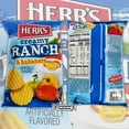 thumbnail image 3 of Herr's Creamy Ranch and Habanero Potato Chips 8 Bag Bulk Pack - 8 Individually Sealed Bags of Hot Ripple Chips - Friendly Challenges, Movie Night, School Snack in Cornershop Confections Box, 3 of 3