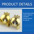 thumbnail image 3 of Fire Extinguishing Candle Snuffer, 8pcs Time Saving Candle Snuffer  For Party For Adult Gold,Silver, 3 of 8