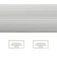 thumbnail image 5 of Mainstays Cordless Pleated Paper Shade, White, 36" x 72", 5 of 5