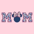 thumbnail image 2 of Juniors Minnie Mouse Flower Bow Icon Mom Shape T Shirt, 2 of 5