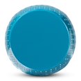thumbnail image 3 of Baxton Studio Lavinia Modern and Contemporary Blue Finished Metal Outdoor Side Table, 3 of 7