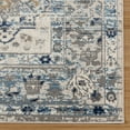 thumbnail image 3 of Gertmenian Baku Nevaeh Traditional Oriental Blue Soft Polypropylene/Polyester Area Rug, 9' x 12', 3 of 5