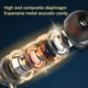 thumbnail image 5 of Auriculares inalámbricos Bluetooth negros con larga espera, pantalla de potencia, escucha pesada, auriculares deportivos, 5 of 8