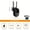 Black-1, variant on 2/4/6pcs 1080P HD WiFi Security Camera, Indoor Outdoor 355° Pan-Tilt Color Night Vision, 2.4G AI Motion Detection & Two-Way Audio Intercom