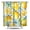 Cute Lemon, variant on Cute Lemon Shower Curtain - Yellow Fruit & Bees Floral Design Waterproof Hotel Style Bathroom Drapes 84" x 72"
