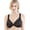 Black, variant on Glamorise WonderWire Front-Closure Stretch Lace Underwire Bra 9245 (Women's & Women's Plus)