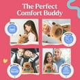 thumbnail image 2 of Lilly’s Love 5lb Weighted Stuffed Animal for Anxiety Relief, Clyde-The Capybara, Sensory Plush for Kids & Adults, 2 of 8