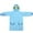 Blue, variant on Kids Rain Coats Boys Girls Rain Jacket Toddler Waterproof Rain Poncho Cartoon Raincoat Hooded Long Rainwear