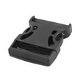 thumbnail image 3 of Unique Bargains 2' Black Spare Parts Packbag Plastic Side Quick Release Buckle, 3 of 5
