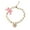 Pink-M, variant on Dog Pearls Decorative Necklace Pet New Years Pendants Festives Jewelry for Felines Friend Daily