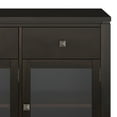 thumbnail image 5 of Simpli Home Cosmopolitan SOLID WOOD and Pine 54 inch x 17 inch Rectangle Contemporary Sideboard Buffet in Mahogany, 5 of 8