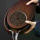 thumbnail image 5 of A85Q-Chinese Tea Ceremony Culture Oval Tea Tray Hollow Drainage Storage Tea Tray Household Solid Wood Storage Tray, 5 of 5