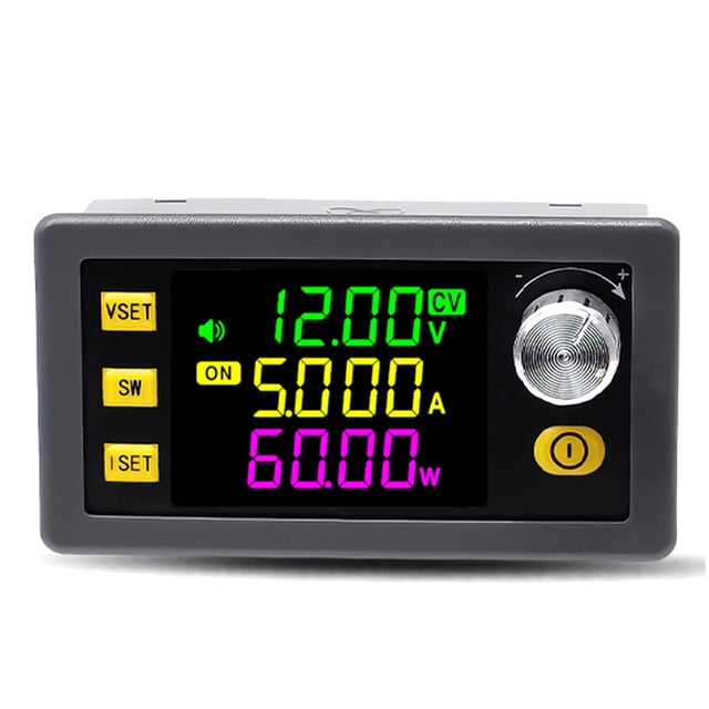 yeacher SK60 Alimentation DC Réglable avec Charge Solaire MPT, Écran LCD VA en Couleur, Protocole Modbus et Support de Mise à Niveau de Micrologiciel