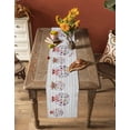 thumbnail image 5 of Ldtrchee Coastal Christmas Table Runner 70 Inches, Xmas Balls Nautical Starfish Vintage Bed Runner Dresser Scarves Tabletop for Indoor Outdoor Parties/Ceremony/Banquet, 13" x 70", 5 of 8