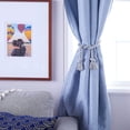 thumbnail image 3 of Grey Rope Curtain Tiebacks, Holdbacks for Drapes (29 Inches, 4 Pack), 3 of 5