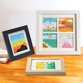 thumbnail image 2 of JUNWELL Simple Exquisite Wooden Stick Photo Frame Display the Picture of Beautiful Lives 4x4 In, 2 of 5