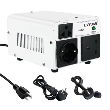 LVYUAN 2500W Voltage Transformer Step Up 110V To 220V, Step Down 220V...