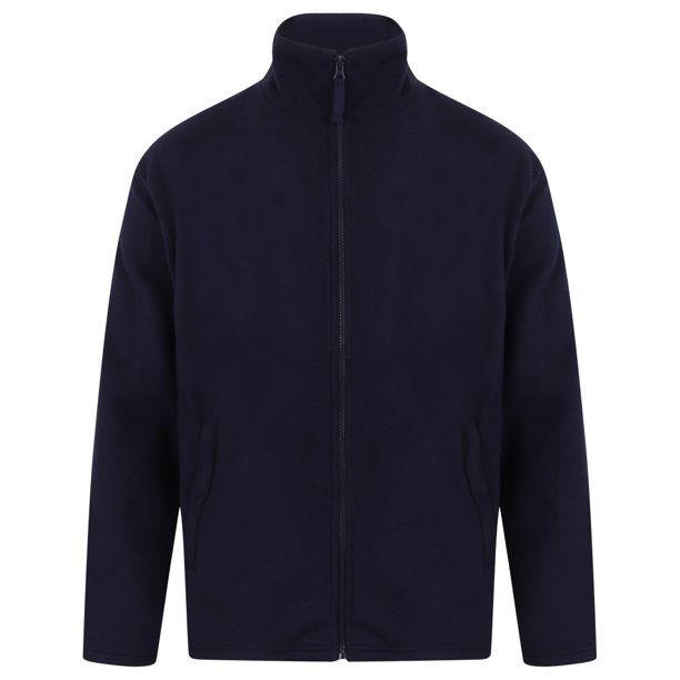 Henbury - Forro polar anti-bolas Modelo microfleece hombre caballero (Marino Oxford)