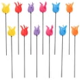 thumbnail image 1 of 12Pcs Tulip Shaped Windmills Decorative Windmills Ornaments (Random Color), 1 of 5