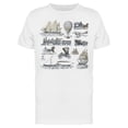 thumbnail image 1 of Vintage Historical Transport T-Shirt Men -Image by Shutterstock, Male XX-Large, 1 of 2