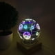 thumbnail image 3 of Lámpara de mesa LED de cristal con luz nocturna Starburst 3D, carga USB decorativa que cambia de color (universo), 3 of 8