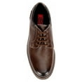 thumbnail image 6 of AM Shoes Mens Leather Lace Up Oxford Dress Shoes, 6 of 7