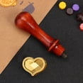 thumbnail image 4 of Cabezal Sello DIY SEAL CABEZA Multipurpose Cera Grano Ornamental Suministros Manualidades para Invitaciones Boda, 4 of 6