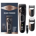 thumbnail image 1 of Recortadora de barba King C. Gillette inalámbrica para hombre con kit azul, 1 of 8