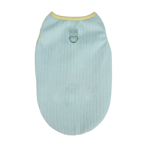 Waffle Knit Cat & Dog T Shirt for Small Dogs, Stretchable Puppy Shirt for Sphynx Cats & Small Breeds, Pet Clothes | Breathable Summer/Winter Apparel for Newborn